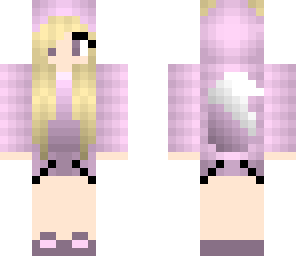 purple fox girl