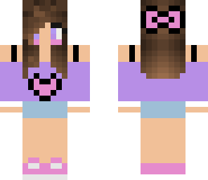 kawaii brunette girl