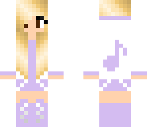 purple music girl