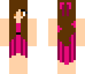 pink dress