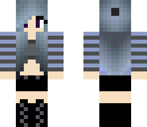 edited goth girl