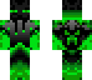 green headphone enderman