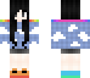 sky and rainbows yay