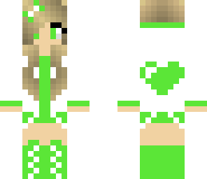 cute girly gamer - green