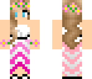 summer flower girl