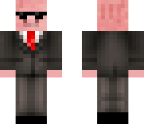 pig with sun glasses