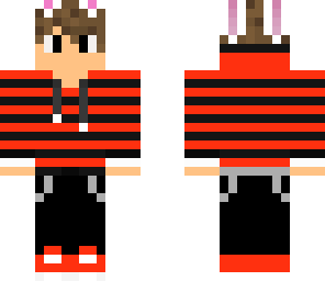 orange bunny boy
