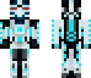 red eyed ender cyborg