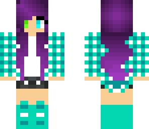 cute plaid girl