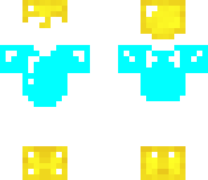 gold and dimand armour