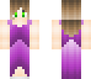 purple dress
