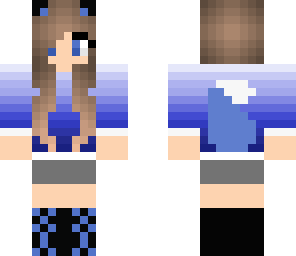 blue wolf girl 2