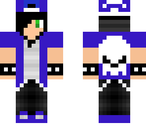 blue scull kid
