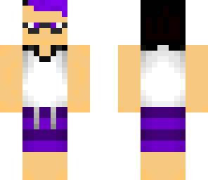 updated purple swim trunks