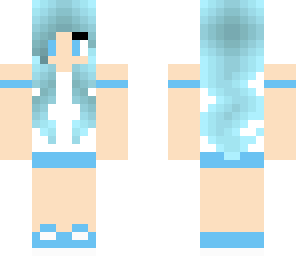 blue summer girl