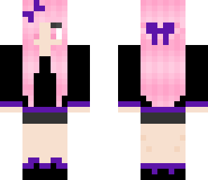 pink and black