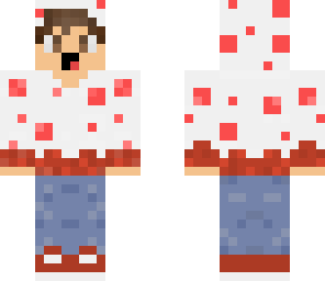 guy in a cake hoodie
