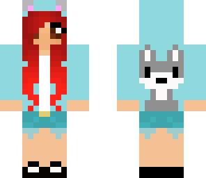 my wolfie skin