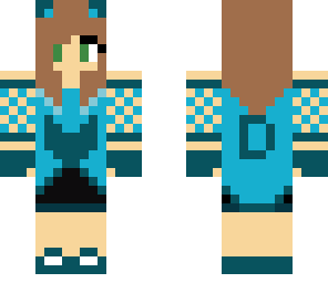 d cat girl by devie