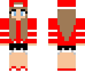 red boarder girl