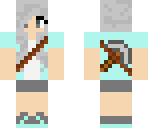 iron miner girl