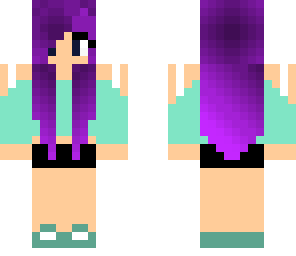 purple shadow girl