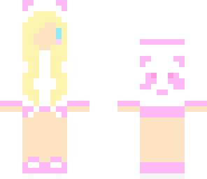 pink panda girl