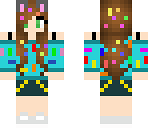 wolf girl sprinkle hair