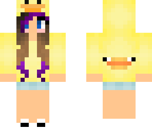 edited duck girl
