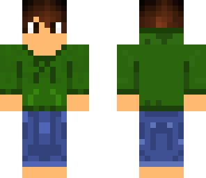 green hoodie boy
