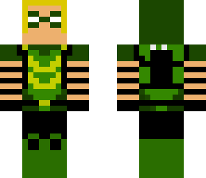 hooded green arrow