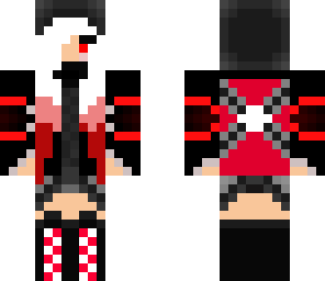 red and white erza