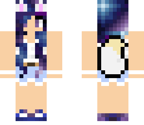 galaxy wolf girl