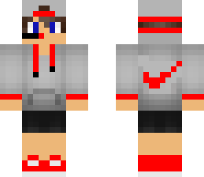 red nike youtuber boy