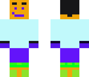 my first custom skin pls love