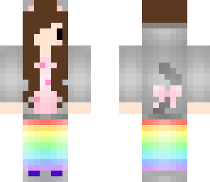 edited chibi nyan cat girl
