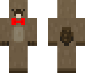 beaver with bow tie