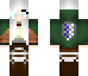 yuri yousaji in an aot outfit