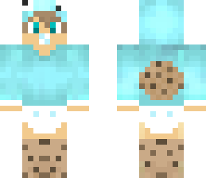 light blue cookie monster boy edit