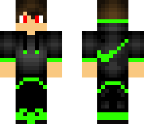 green nike boy