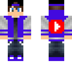 blue youtube boy