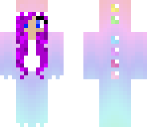 purple dino girl