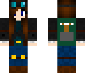 female dantdm with cape