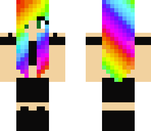 rainbow girl