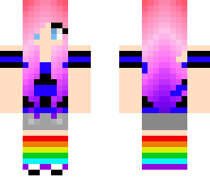 girl with crazy socks