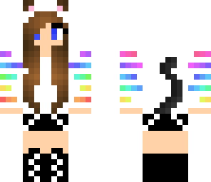 rainbow tiger girl
