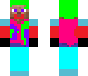 my first ever minecraft skin