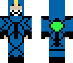 diamond blue man