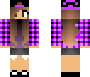 plaid girl