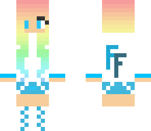 rainbow girl